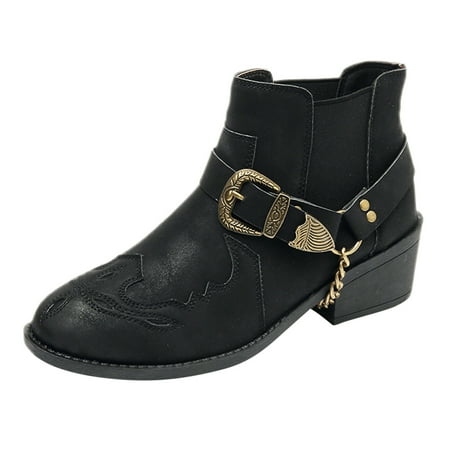 

Larisalt Womens Boots Women s Fashion Winter Ankle Boots Black