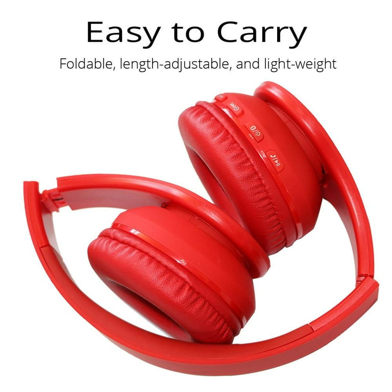Casque audio Bluetooth P15 - Fonction kit main libre, pliable