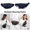 thumbnail image 2 of Unique Bargains 1 Pc Stylish Sports Waist Bag Waterproof & Abrasion-Resistant Fanny Pack for Sports Blue, 2 of 6