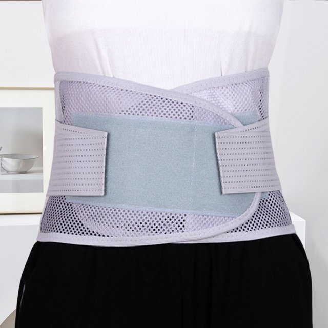Soporte para la parte inferior de la espalda Brace 3D Weaving Waist Relief Pain Support Belt para hombres y mujeres Hugtrwg Para estrenar