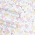 thumbnail image 3 of Supreme Kids Wrinkle Free Hypoallergenic Soft and Cozy Bed Sheets Vintage Hearts - Twin-XL, 3 of 3