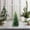 Green, variant on WEGFTDUOP Crystal Christmas Tree Pines Ornament Resin Crafts To Table Display And Gift
