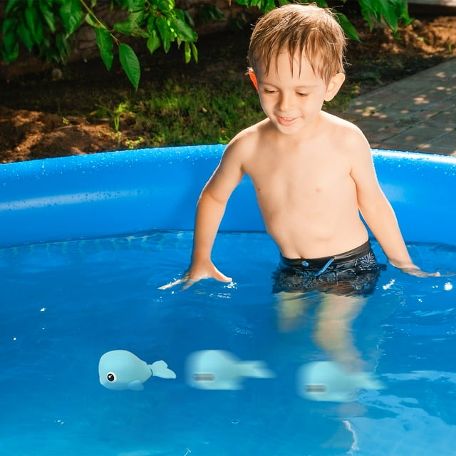 Wind Up Swimming Toy, No Battery Needed, Bath Time Water Toy, Safe Plastic, Compact Design, Kids Motor Skills Development, Portable Bath Pool Accessory