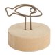thumbnail image 3 of Soporte para números de mesa con forma de pez, Clips para Tarjeta De Nombre, tipo Vertical, sencillo y bonito, con Base de registro para oficina, 10 Uds., 3 of 8