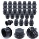 thumbnail image 3 of 32 piezas de tapa de tuerca de rueda, 12472838, piezas de reparación, negro, reemplazo premium de tapa de tuerca de rueda de alto rendimiento, rosca, 3 of 8