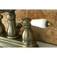 thumbnail image 2 of Kingston Brass Heritage Two Handle 4" Centerset Lavatory Faucet with Retail Pop-up, 2 of 3