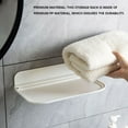 thumbnail image 3 of Storage Rack Bath Holder Shower Shelf Fine Workmanship Load-bearing Household Accessories Long-lasting Clothing Hook Type 1, 3 of 9