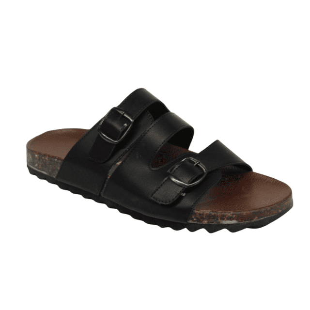 Sandalia Huarache Ultracomfort Para Mujer Lorena Negro