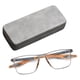thumbnail image 2 of Gafas de lectura Anti luz azul jinwen Gafas de lectura deportivas Gris Naranja 100 degree, 2 of 8