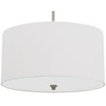 thumbnail image 1 of Sea Gull Lighting 65952 Brushed Nickel Stirling 1 Light Drum Pendant, 1 of 5