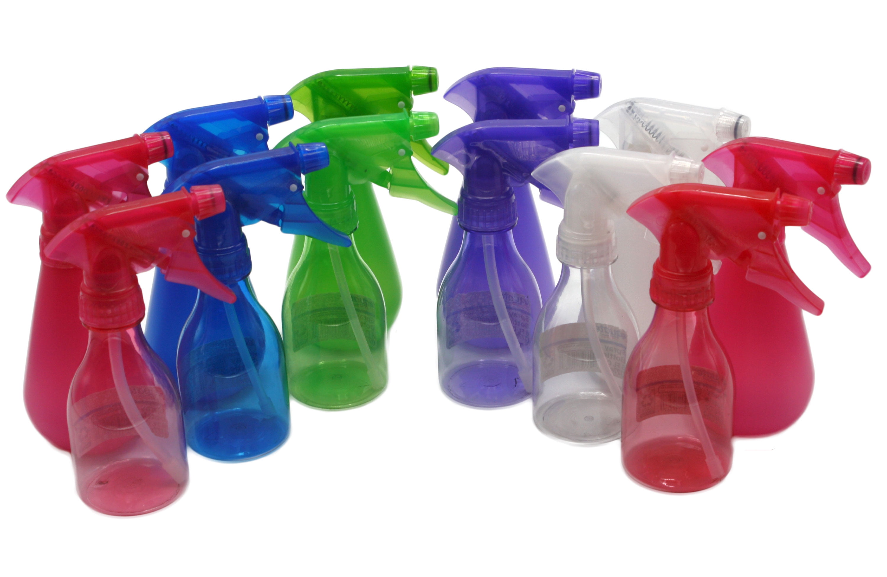 Equate 6 and 8 Ounce, Mini Spray Bottle Bundle, 12ct