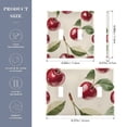 thumbnail image 2 of Yayeee Toggle Light Switch Wall Plate 2-Gang 4.56"x4.48" Decorative Outlet Cover, Cute Cherry, 2 of 7
