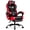 Red, variant on N-GEN GAMING Video Gaming Chair Big and Tall Office Computer Desk Chairs with Ergonomic Lumbar Support High Back Recliner and Footrest for Adults (Red)