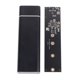 thumbnail image 1 of Carcasa para SSD M.2 NGFF3.1 Carcasa para disco duro de aleación de aluminio NGFF3.1 para SSD 2230 2242 2260 2280 para Windows y Android Color negro, 1 of 15
