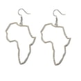 thumbnail image 1 of Betterlifefg-africa Map Hollow Design Earrings For Girls, 1 of 3