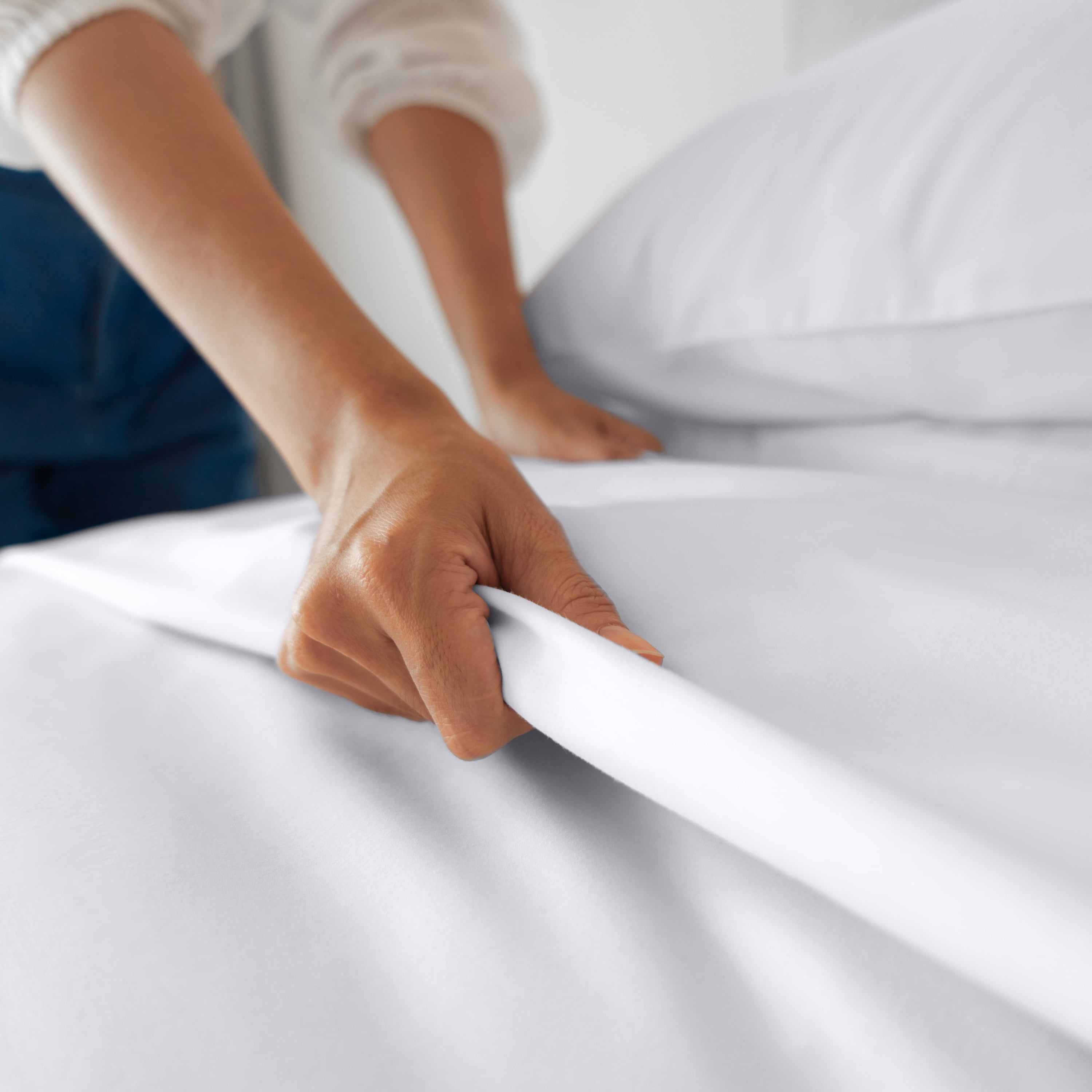 Martex Restore Cooling Bed Sheet Set, Twin, White