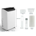 thumbnail image 2 of 2024 Summer New 14000 Btu Portable Air Conditioner Fast Cooling 750 Sq.ft, 3-in-1 Air Conditioner Portable W/cooling, Dehumidification And Fan, Protable Ac Unit For Room W/remote, Timer, 24h Timer, 2 of 7