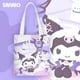 thumbnail image 3 of Sanrio-Bolso de hombro con estampado de Hello Kitty Kulomi My Melody para niñas, bandolera de lona impermeable con bolsillo interior con cremallera, nuevo, 3 of 4