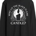 thumbnail image 3 of Hocus Pocus - Who Lit The Black Flame Candle? - Men's Long Sleeve T-Shirt, 3 of 5