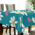 thumbnail image 4 of Yayeee Tablecloths for Rectangular Tables 60 x 60 inch Party Table Cover, Small Daisy, 4 of 6