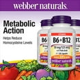 thumbnail image 1 of Webber Naturals B6, B12 avec Acide Folique - 3 x 120 Capsules / Soutien du Complexe de Vitamine B, 1 of 1