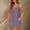 Purple, variant on GILIGEGE Womens Summer Sleeveless Mini Dress V Neck Spaghetti Strap Sundress Athletic Short Dress with Pockets 2025 Spring/Summer New Loose and Slimming Pure Ribbon Pocket Strap Jumpsuit for Women