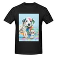 thumbnail image 4 of Bingfone A Funny Little Dalmatian Puppy Men'S Loose Fit Short-Sleeve Pocket T-Shirt, 4 of 7