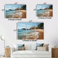thumbnail image 4 of Designart "Seaside Escape Beach Photo" Nautical & Beach Metal Wall Decor Set, 4 of 5