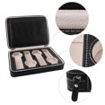 thumbnail image 1 of Estuche Joyero Spptty 8 rejillas PU negro almacenamiento para reloj Joyas, 1 of 7