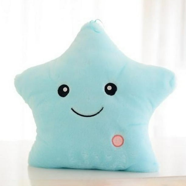 Juguetes de pentagrama sonrientes ayuda para dormir almohada de luz Musical juguetes sensoriales para niños Hugtrwg Para estrenar
