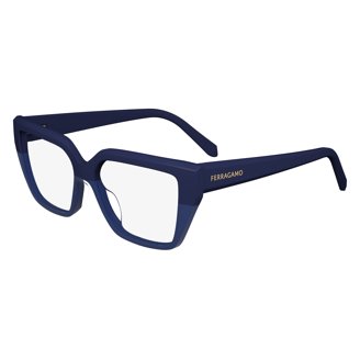 Ferragamo Modified Rectangular Eyeglasses SF2975 423 Opaline 