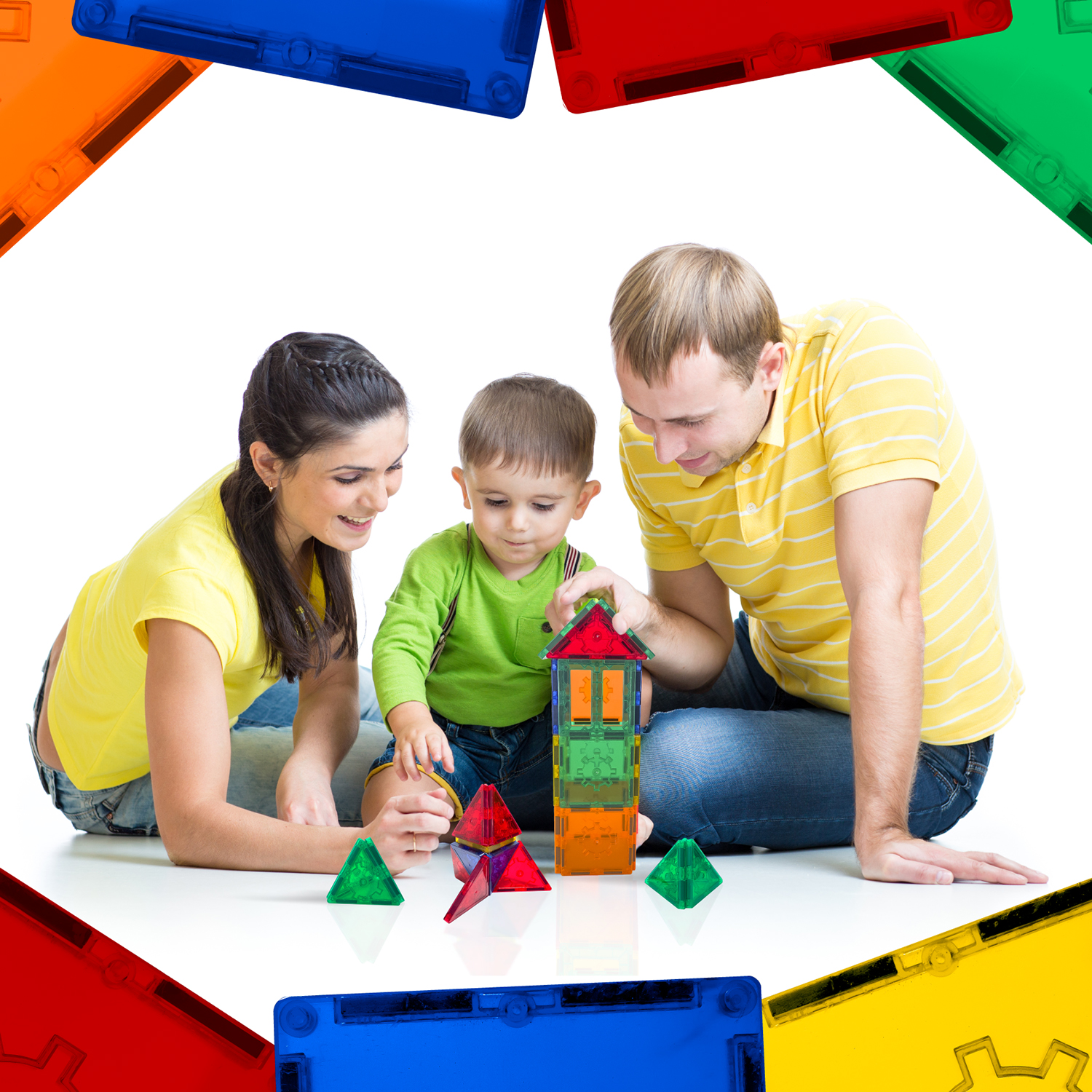 Tytan Magnetic Tile Building Set, 100 Pieces photo 6