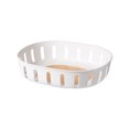 thumbnail image 2 of Neinkie 3Packs Plastic Basket, Multi-Use Plastic Bins | Built-in Handles | Pantry Organization | Home Organization | Bathroom | Storage Bins | Plastic Baskets | Storage, 2 of 7