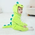 thumbnail image 4 of Unisex Baby Dinosaur Hooded Animal Rompers One Piece Snowsuit,59(0-3 Months),GN2, 4 of 4