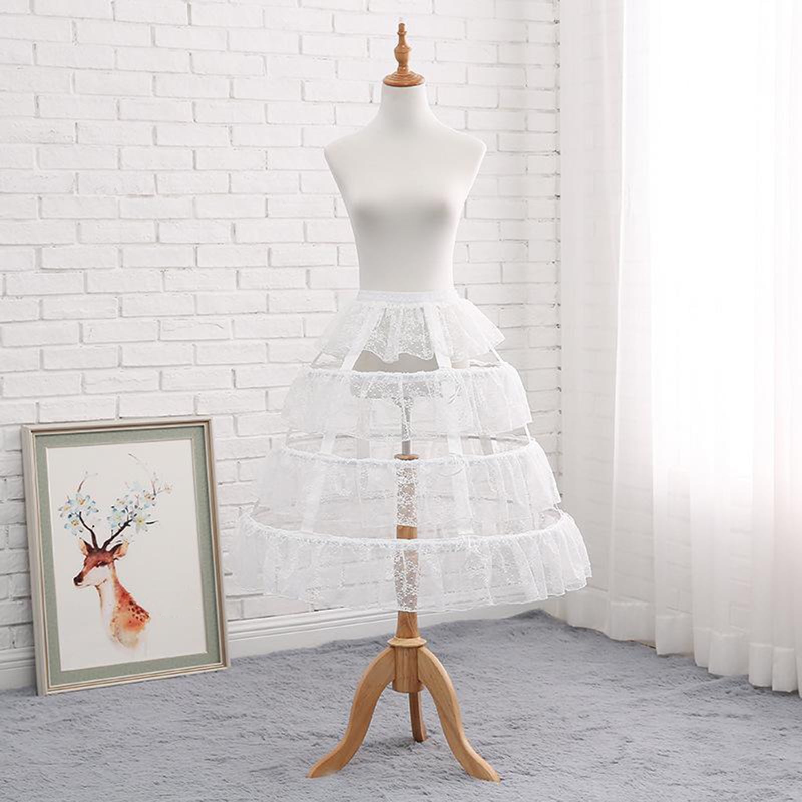 Cerceaux Crinoline Jupon Jupon Cerceau Sous Robe Femme Jupon