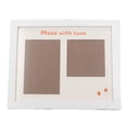 thumbnail image 3 of Baby Handprint Footprint Maker Kit, Simple Operation Complete Materials Baby Footprint Keepsake Kit  For Commemoration For Gift White Photo Frame, 3 of 8