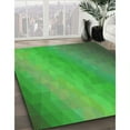 thumbnail image 3 of Ahgly Company Machine Washable Indoor Rectangle Transitional Forest Green Area Rugs, 6' x 9', 3 of 7