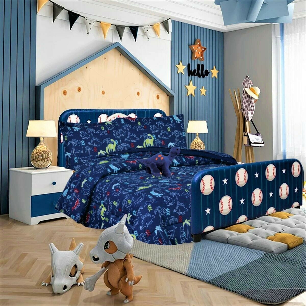 navy kids bed