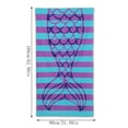 thumbnail image 3 of CaiYueKe Cotton Blend Beach Towel, Quick Dry Portable Sports Swimming Bath Towel, Oversized 160x80cm Animal Print Towel, Sand Resistant Beach Blanket, Lightweight Travel Towel for Gym Yoga Camping, 3 of 7