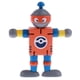 thumbnail image 2 of Marionetas de madera flexibles de nogal, robots de acción, juguete para niños a partir de 3 años naranja, 2 of 9