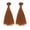 Light Brown, variant on 2Pcs Synthetic Fiber Fly Tying Materials With Texture 15cm Length Long Fly Fishing Streamers Easy to Use
