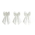 thumbnail image 2 of RKSTN Large Ribbon Bows for Christmas 3 PCS Christmas Bows 24X12 Inches Large Ribbon Bows for Christmas Tree Wreath Garland Mantle Staircase Curtain and Wall Decor Xmas Party Decorations, 2 of 9