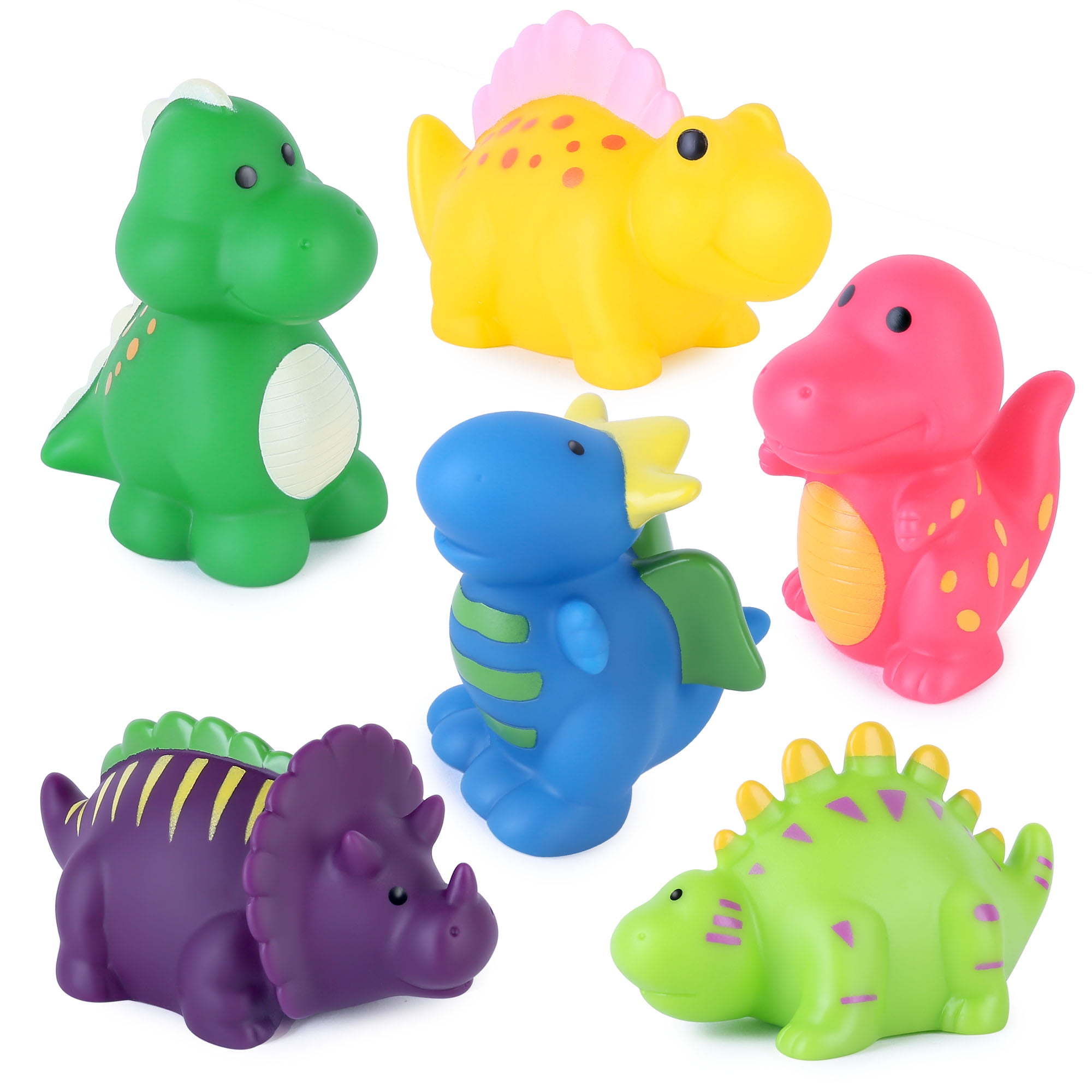 LotFancy Bath Toys For Toddlers 1-3, Mold Free Bath Toys For Infants 6-12  Months, 8PCS No Holes Animal Bathtub Toys For Kids Ages 4-8, Soft No Mold