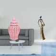 thumbnail image 2 of Jarrón De Jengibre De Porcelana Con Tapa Y Escultura De Dama Tribal Africana, Figura Decorativa Para Arreglos Florales Y Como Regalo De Inauguración De La Casa., 2 of 8
