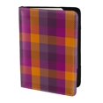 thumbnail image 2 of Pofeuu Purple Yellow Buffalo Plaid Print Travel Document Organizer Passport Holder Men Women for Family (6.5 in x 4.5 in),Wallet Holder Credit Card Clutch Bag Case, 2 of 5