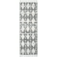 thumbnail image 2 of nuLOOM Selah Diamond Shag Runner Rug, 2' 6" x 6', Grey, 2 of 2