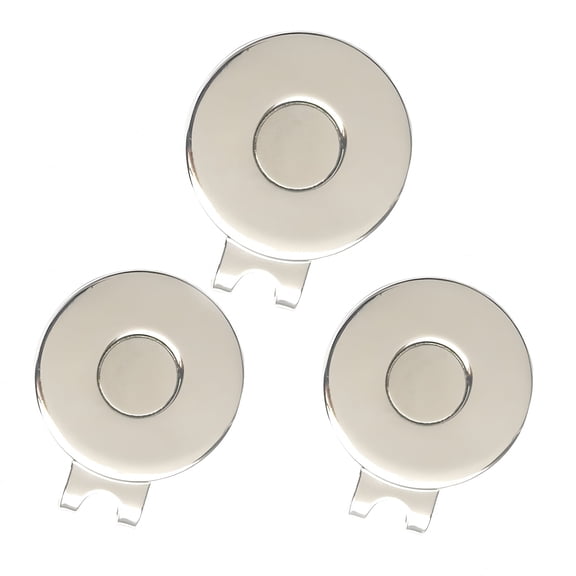 BESTSKY 3Pcs Magnetic Golf Hat Clips, Rustproof Alloy Golf Clips with Metal Ball Markers