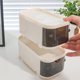 thumbnail image 4 of Stackable Student Organizer Clear Drawer Storage Box Desktop Pen Box Multi-Compartment Stationery Box, 4 of 8