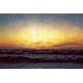 thumbnail image 1 of 24x36 gallery poster, North Sea in Stormy Weather After Sunset. Hojen (1909) by Tuxen, 1 of 1