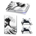 thumbnail image 1 of PS5 Digital Edition Skin Sticker Geometry Removable Cover PVC Vinyl for PS5 Console and 2 Controllers PS5Digital-7740, 1 of 6